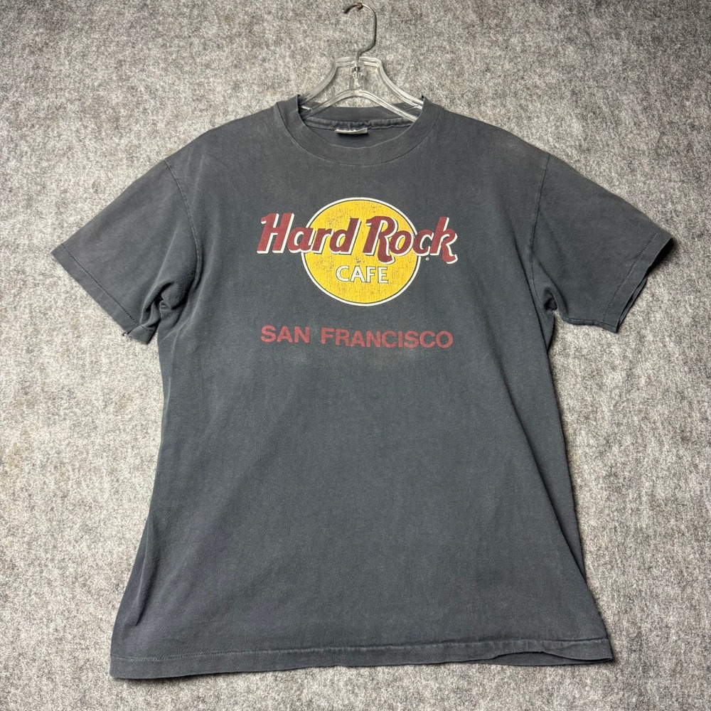 Vintage Hard Rock Cafe San Francisco T Shirt Hanes Beefy T USA Large